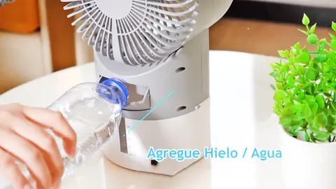 El climatizador peque&ntilde;o que env&iacute;a en 1 d&iacute;a Amazon y es tambi&eacute;n una l&aacute;mpara