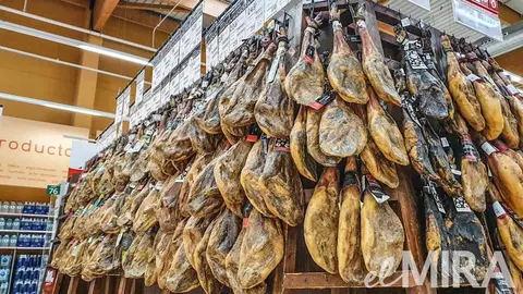 Se incrementa la venta de jam&oacute;n ib&eacute;rico en Alcampo en pleno verano 2022