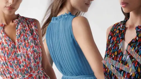 Salsa logra la mayor comodidad y frescor con un vestido que se ajusta a los hombros y baja suelto