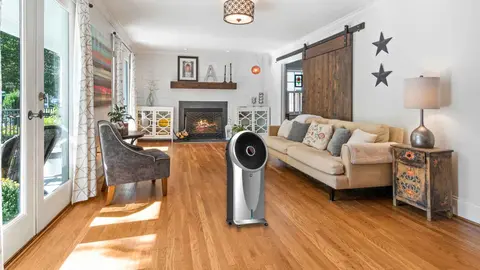 Adi&oacute;s al aire acondicionado con el climatizador port&aacute;til de Leroy Merlin para dormitorios