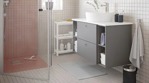 El carro de Ikea que no ocupa espacio y todas se llevan por 12 euros para cocina y ba&ntilde;o