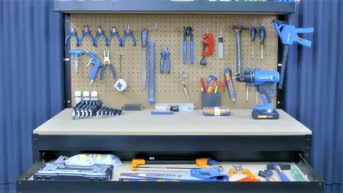 La mesa con la que cualquier amante del bricolaje sue&ntilde;a: en Leroy Merlin tiene cajones