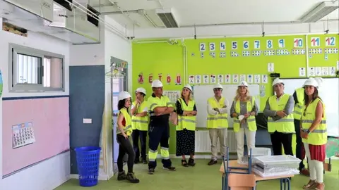 Mercedes Colombo en el CEIP El Membrillar