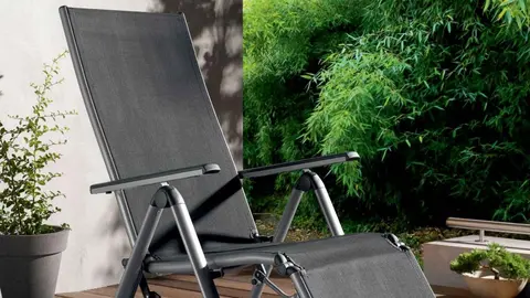 Tumbona de aluminio de Lidl