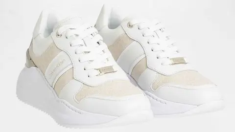 Calvin Klein zapatillas de mujer en piel de El Corte Ingl&eacute;s