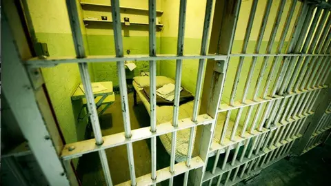 Una celda en una prisi&oacute;n