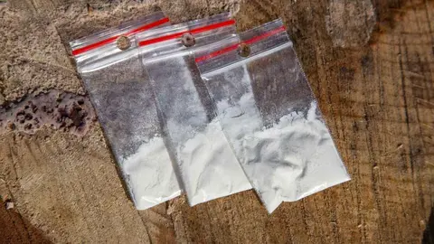 Bolsas de coca&iacute;na