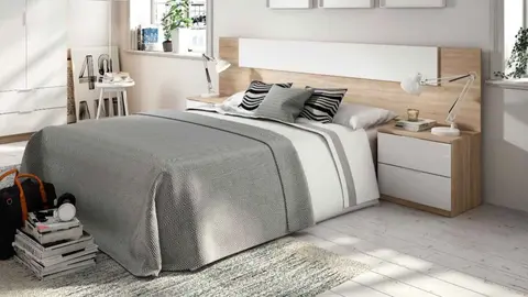 Cabecero de cama y mesitas Alaya de Leroy Merlin