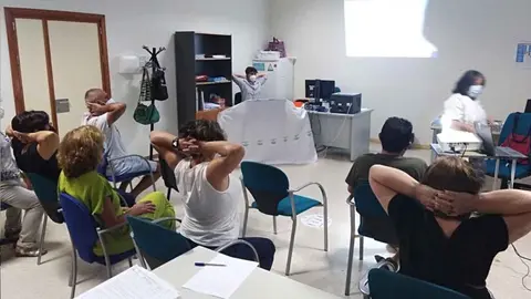 Pacientes en el centro de salud de Montealegre en Jerez (1)