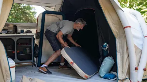 Colch&oacute;n autoinflable 200x70 cm Quechua Ultim Confort de Decathlon