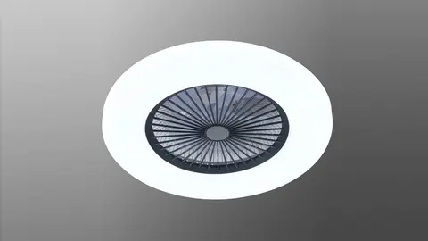 Este ventilador de techo de Leroy Merlin parece una nave espacial