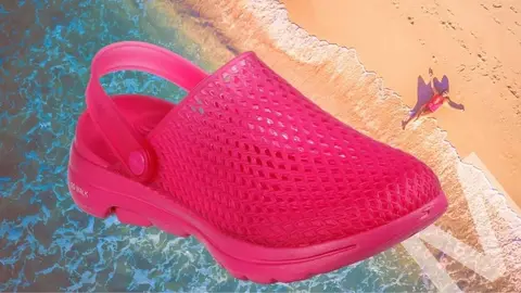 Las zapatillas m&aacute;s c&oacute;modas para ir a la playa son estas Skechers que no te quitar&aacute;s ni en tu casa