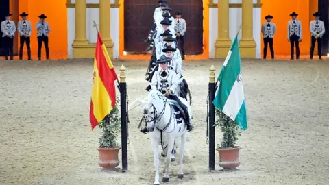 Exhibici&oacute;n en la Real Escuela