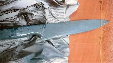 As&iacute; amenaza de muerte a su pareja con un cuchillo en Lepe. Salvan a la mujer in extremis