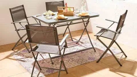 Conjunto de muebles de terraza Emys de Leroy Merlin