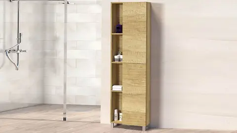 Adi&oacute;s a dejar tirado todo por el ba&ntilde;o con este mueble de Leroy Merlin