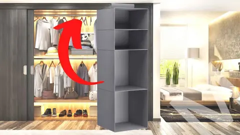 Leroy Merlin inventa una estanter&iacute;a que se cuelga dentro del armario