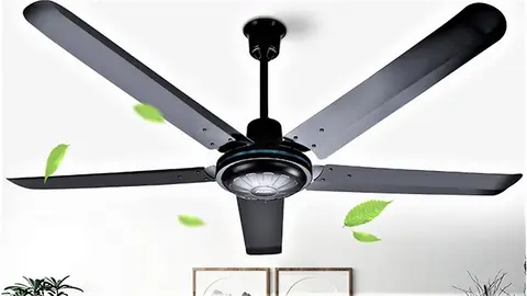 El ventilador de aspas gigantes para techo que se encuentra en Amazon: 1 metro y medio