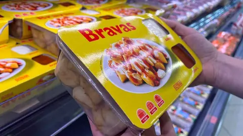 Nuevo envase patatas bravas Mercadona