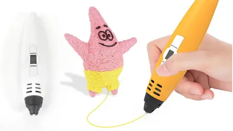 Ya se puede pintar en el aire con este bol&iacute;grafo 3D de Leroy Merlin que es una ganga