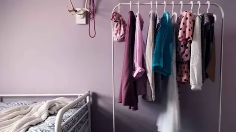 Burro MULIG para la ropa de Ikea