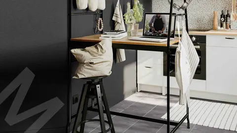 Nunca fue tan barato tener una isla en la cocina: Ikea lo logra con esta mesa y taburetes