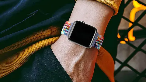 Esta correa de Amazon para relojes de Apple es una oda a la moda de verano: bonita y duradera
