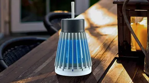 L&aacute;mpara antimosquitos de Lidl