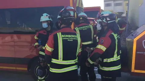 Bomberos de la provincia de M&aacute;laga