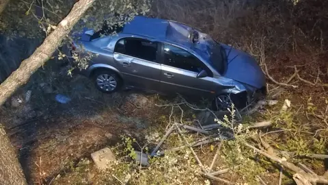 As&iacute; ha sido el accidente con una beb&eacute; de un a&ntilde;o implicada en Antequera