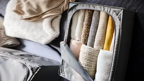 Cambio de armario: La mejor bolsa de Ikea para ordenar 14 camisetas 6 jerseys gordos