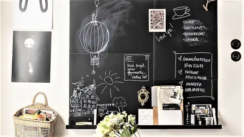 Una pizarra como en los bares por 2 Euros en Ikea: men&uacute;s del d&iacute;a, horario escolar o lista de tareas