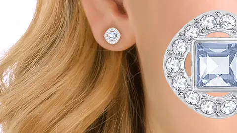 Lujo a precio de ganga en Amazon con estos pendientes Swarovski ni te los quitar&aacute;s en casa