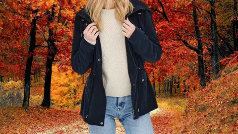 La chaqueta da paso al parka para combatir el fr&iacute;o: el azul est&aacute; de moda en El Corte Ingl&eacute;s