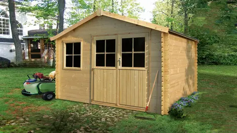 La caseta de jard&iacute;n para vivir en plena naturaleza de Leroy Merlin