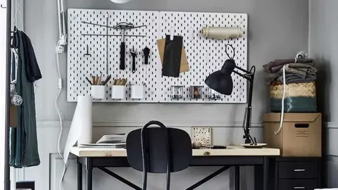 Tablero perforado SKADIS de Ikea