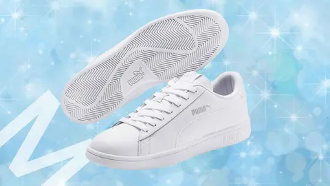 Las zapatillas top en moda son estas PUMA cl&aacute;sicas de cuero