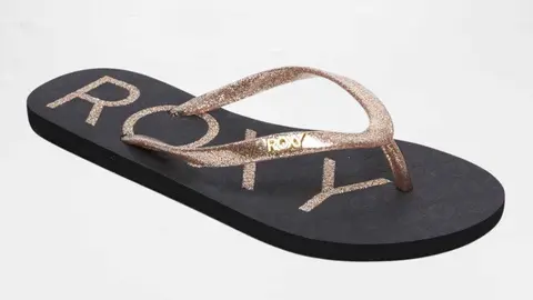 Sandalias planas Viva Sparkle Roxy de El Corte Ingl&eacute;s