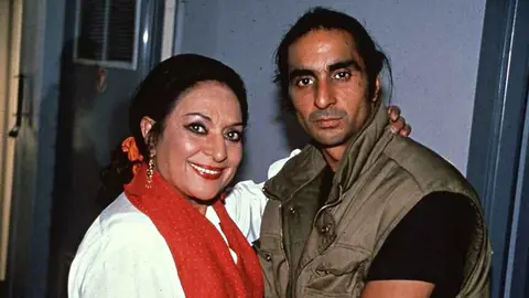 Lola Flores y Antonio Flores 