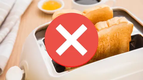 Adi&oacute;s tostadas en el desayuno