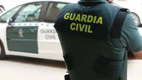 Un Guardia Civil en una foto de archivo