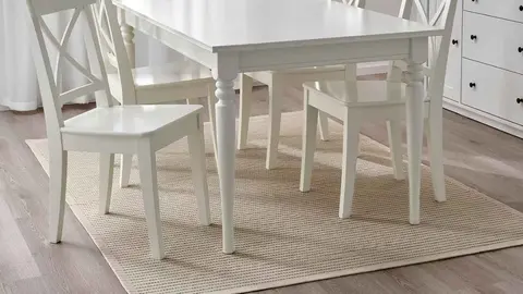 Llega a Ikea la alfombra para el comedor m&aacute;s barata: adi&oacute;s al fr&iacute;o en los pies
