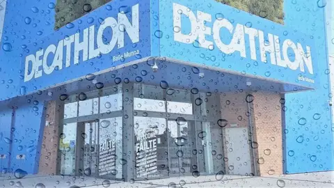 Decathlon, experto en productos para la lluvia