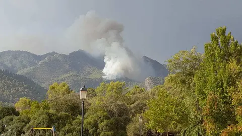 Este es el incendio devastador en Ja&eacute;n. Casi 2 semanas de lucha contra las llamas