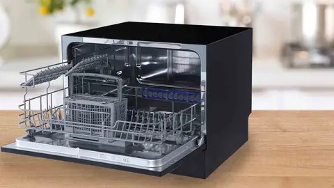 Lo que faltaba: llega a Lidl un lavavajillas port&aacute;til que pones en la cocina o en el patio