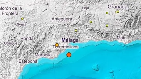 Este es el potente terremoto que se ha sentido Andaluc&iacute;a con epicentro en M&aacute;laga