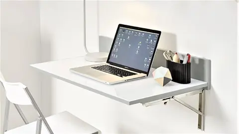 Leroy Merl&iacute;n imita a Ikea con la mesa 'de pared' que no ocupa espacio y se adapta a casa rinc&oacute;n de la casa