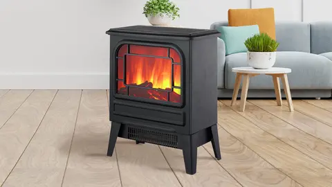 Llega a Carrefour una estufa elegante que parece una chimenea pero sin tiro: sorprender&aacute;s en invierno a todos