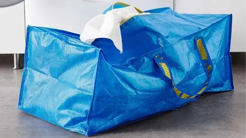 Bolsa FRAKTA con cremallera de Ikea