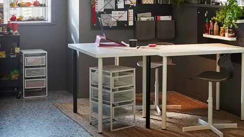 Cajonera, blanco LENNART